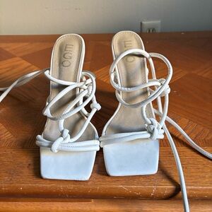 White Strappy Women's Sandals